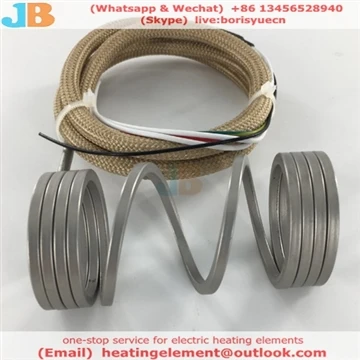 220V کوائل ہیٹر 220V 500W صنعتی انجکشن گرم رنر کوائل ہیٹر حرارتی عنصر